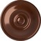 Ekena Millwork Jefferson Ceiling Medallion (Fits Canopies up to 2 7/8"), 11 3/4"OD x 3/8"P, Copper Penny CM12JECPS - alternate 1